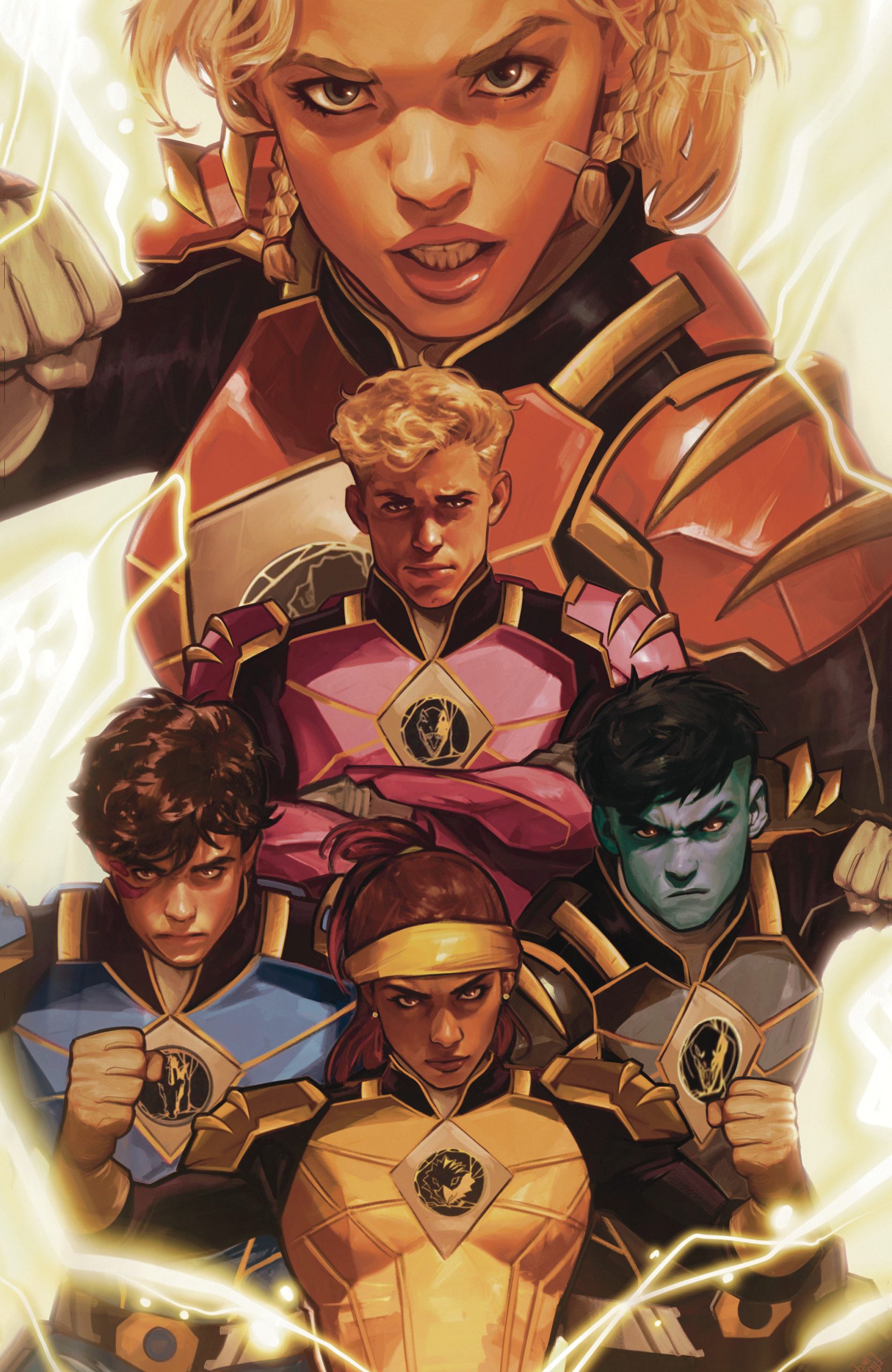 Power Rangers Prime #15 E 1:25 Incv (Full Art, Tomaselli)