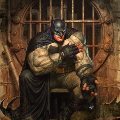 ABSOLUTE BATMAN #19 CVR E INC 1:25 ARIEL OLIVETTI CARD STOCK VAR