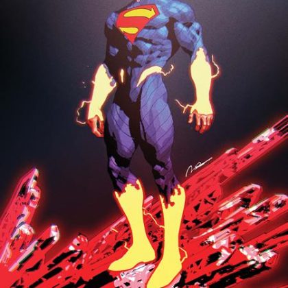 ABSOLUTE SUPERMAN #18 CVR B GERALD PAREL CARD STOCK VAR