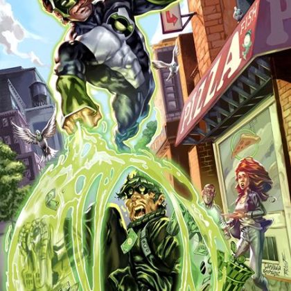 GREEN LANTERN #34 CVR D CHRIS CAMPANA CARD STOCK VAR