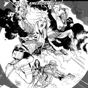 GI JOE A REAL AMERICAN HERO #327 CVR B LEE WEEKS B&W VAR
