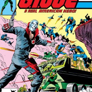 GI JOE A REAL AMERICAN HERO #14 HAMA FILES EDITION CVR C HERB TRIMPE & STEVE MITCHELL FOIL VAR