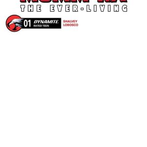 MUMMRA THE EVERLIVING #1 CVR F BLANK AUTHENTIX VAR