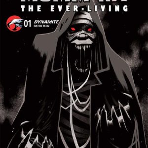 MUMMRA THE EVERLIVING #1 CVR K INC 1:20 JOHN AMOR B&W VAR