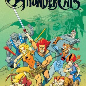 THUNDERCATS CLASSIC YEARS COLLECTION OMNIBUS HC HOMAGE COVER SIGNED BY DECLAN SHALVEY