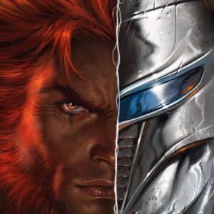 THUNDERCATS X SILVERHAWKS #1 CVR G LUCIO PARRILLO METAL PREMIUM CVR VAR