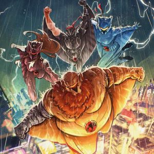 THUNDERCATS X SILVERHAWKS THUNDERHAWKS #1 CVR P INC 1:45 ALESSANDRO RANALDI VIRGIN VAR