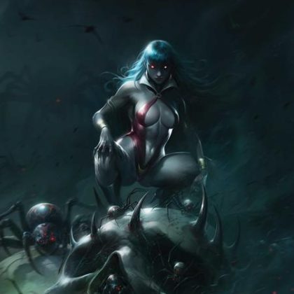 VAMPIRELLA ARMAGEDDON #10 CVR E FRANCESCO MATTINA METAL PREMIUM CVR VAR