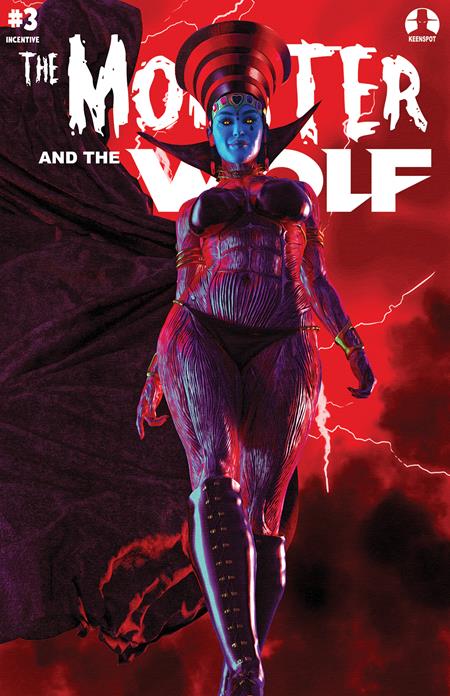 MARK SPEARS MONSTERS THE MONSTER & THE WOLF #3 CVR E INC 1:50 MARK SPEARS QUEEN OF HEARTS VAR (FREE) (NET)