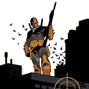 DEATHSTROKE THE TERMINATOR #4 CVR C DAVID AJA CARD STOCK VAR