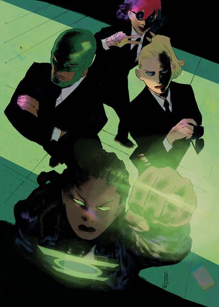 ABSOLUTE GREEN LANTERN #15 CVR D WERTHER DELL EDERA CARD STOCK VAR