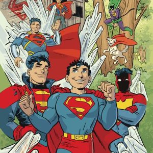 SUPERMAN UNLIMITED #13 CVR E ANTHONY MARQUES CARD STOCK VAR (THE REIGN OF THE SUPERBOYS)