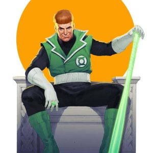 TALES OF THE GREEN LANTERN CORPS GUY GARDNER #1 (ONE SHOT) CVR D ARIEL OLIVETTI CARD STOCK VAR