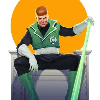 TALES OF THE GREEN LANTERN CORPS GUY GARDNER #1 (ONE SHOT) CVR D ARIEL OLIVETTI CARD STOCK VAR