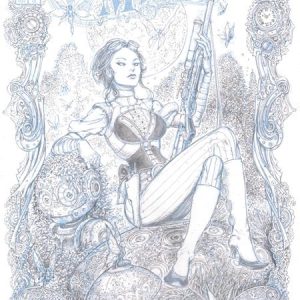 LADY MECHANIKA THE MECHANICAL MENAGERIE #1 (OF 4) CVR C INC 1:10 JOE BENITEZ & MARTIN MONTIEL B &W VAR
