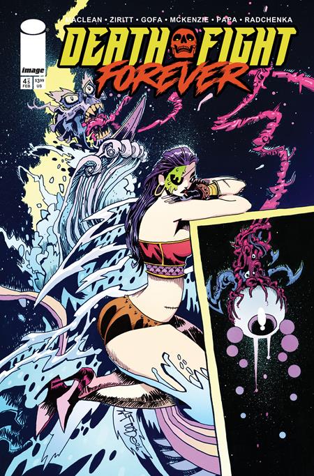 DEATH FIGHT FOREVER #4 (OF 5) CVR C INC 1:25 JIM MAHFOOD VAR (MR)