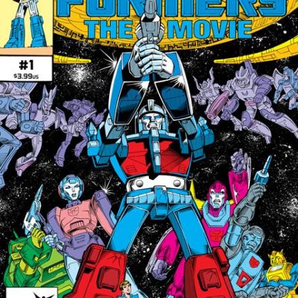 TRANSFORMERS THE MOVIE 40TH ANNIVERSARY EDITION #1 (OF 3) CVR B DON PERLIN & IAN AKIN VAR