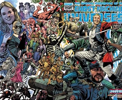 GHOST MACHINE THE OFFICIAL GUIDEBOOK #2 (OF 5) CVR B BRYAN HITCH & BRAD ANDERSON WRAPAROUND VAR