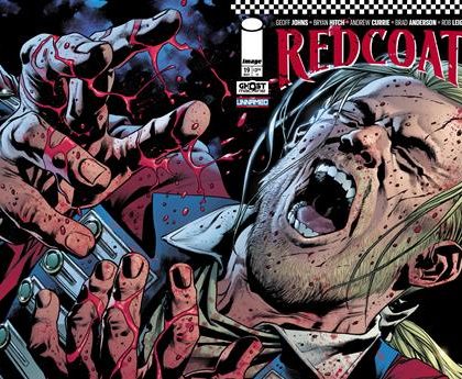 REDCOAT #19 CVR A BRYAN HITCH & BRAD ANDERSON WRAPAROUND