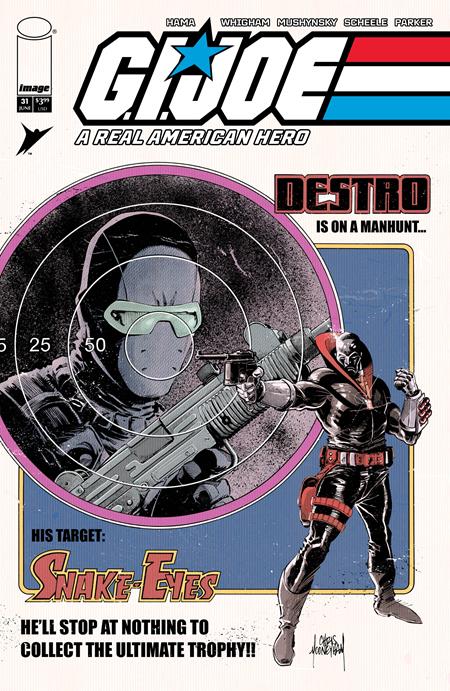 GI JOE A REAL AMERICAN HERO #31 HAMA FILES EDITION CVR B CHRIS MOONEYHAM VAR