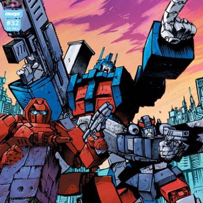 TRANSFORMERS #32 CVR B DANIEL WARREN JOHNSON & MIKE SPICER VAR