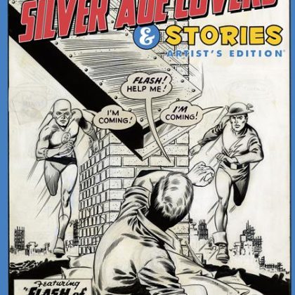 DC SILVER AGE COVERS AND STORIES ARTISTS EDITION HC