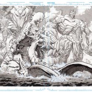 OLYMPUS SAGA MEGALITH #1 (OF 4) CVR D LEWIS LAROSA ORIGINAL ART EDITION 1 VAR