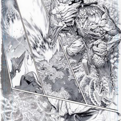 OLYMPUS SAGA MEGALITH #1 (OF 4) CVR E LEWIS LAROSA ORIGINAL ART EDITION 2 VAR