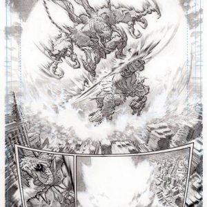 OLYMPUS SAGA MEGALITH #1 (OF 4) CVR G LEWIS LAROSA ORIGINAL ART EDITION 4 VAR