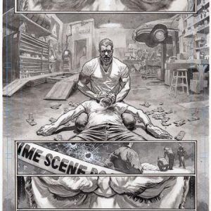 OLYMPUS SAGA MEGALITH #1 (OF 4) CVR J LEWIS LAROSA ORIGINAL ART EDITION 7 VAR