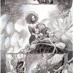 OLYMPUS SAGA MEGALITH #1 (OF 4) CVR K LEWIS LAROSA ORIGINAL ART EDITION 8 VAR