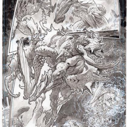 OLYMPUS SAGA MEGALITH #1 (OF 4) CVR M LEWIS LAROSA ORIGINAL ART EDITION 10 VAR
