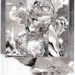 OLYMPUS SAGA MEGALITH #1 (OF 4) CVR N LEWIS LAROSA ORIGINAL ART EDITION 11 VAR