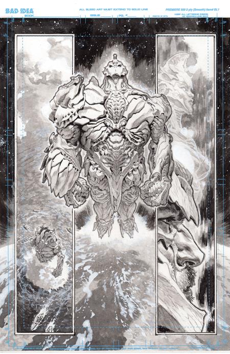 OLYMPUS SAGA MEGALITH #1 (OF 4) CVR T LEWIS LAROSA ORIGINAL ART EDITION 17 VAR