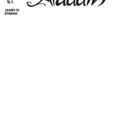 ALADDIN #1 CVR E BLANK AUTHENTIX VAR