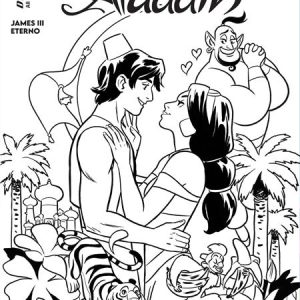 ALADDIN #1 CVR I INC 1:10 NATACHA BUSTOS LINE ART VAR