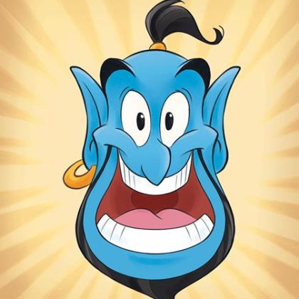 ALADDIN #1 CVR J INC 1:10 AGNESE ETERNO CARTOON HEAD VIRGIN VAR