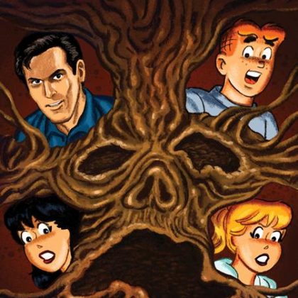 ARCHIE X ARMY OF DARKNESS #4 CVR I INC 1:20 BILL GALVAN VIRGIN VAR