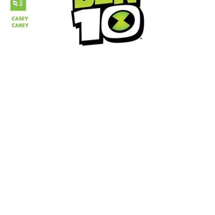 BEN 10 #1 CVR F BLANK AUTHENTIX VAR