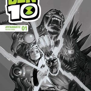BEN 10 #1 CVR J INC 1:10 ERIC CANETE LINE ART VAR