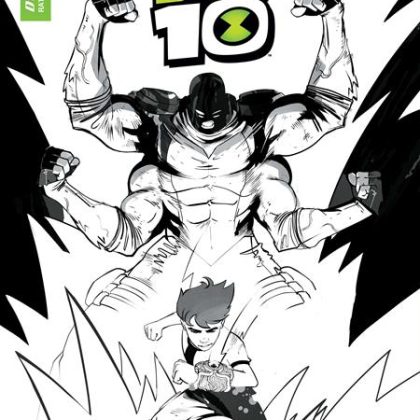 BEN 10 #1 CVR K INC 1:15 SEBASTIAN PIRIZ LINE ART VAR