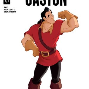 DISNEY VILLAINS GASTON #3 CVR B ANIMATION ART VAR
