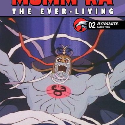 MUMM RA THE EVER LIVING #2 CVR E ANIMATION ART VAR