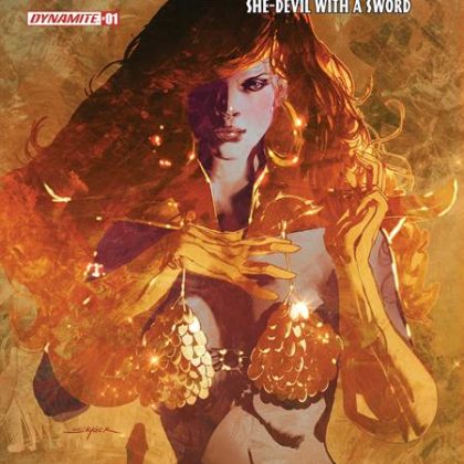 RED SONJA SHE DEVIL WITH A SWORD #1 CVR A STUART SAYGER
