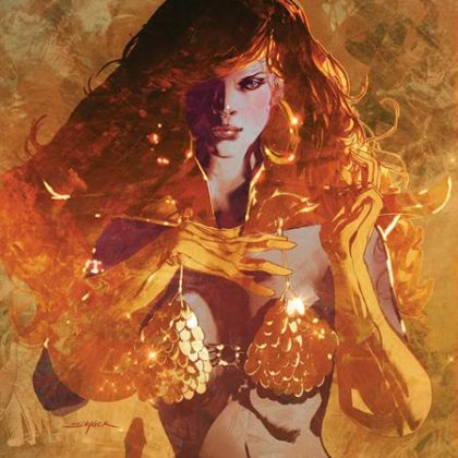 RED SONJA SHE DEVIL WITH A SWORD #1 CVR O INC 1:25 STUART SAYGER VIRGIN VAR