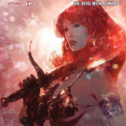 RED SONJA SHE DEVIL WITH A SWORD #2 CVR A STUART SAYGER