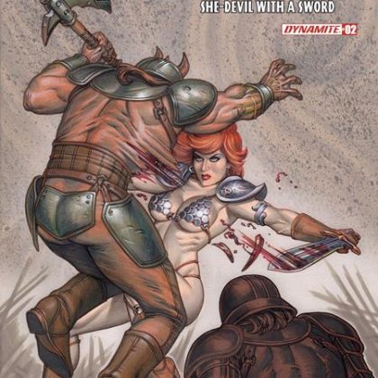 RED SONJA SHE DEVIL WITH A SWORD #2 CVR C JOSEPH MICHAEL LINSNER VAR