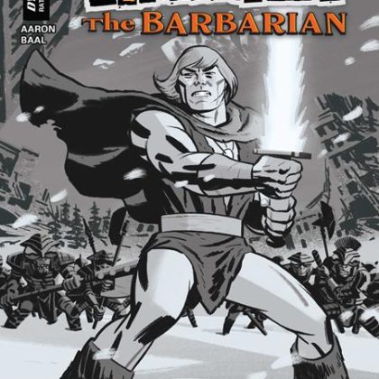 THUNDARR THE BARBARIAN #5 CVR F INC 1:10 MICHAEL CHO LINE ART VAR