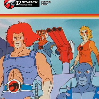 THUNDERCATS X SILVERHAWKS #2 CVR E ANIMATION ART VAR