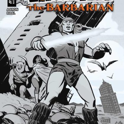 THUNDARR THE BARBARIAN #6 CVR F INC 1:10 MICHAEL CHO LINE ART VAR